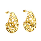 Teardrop Cutout Earrings