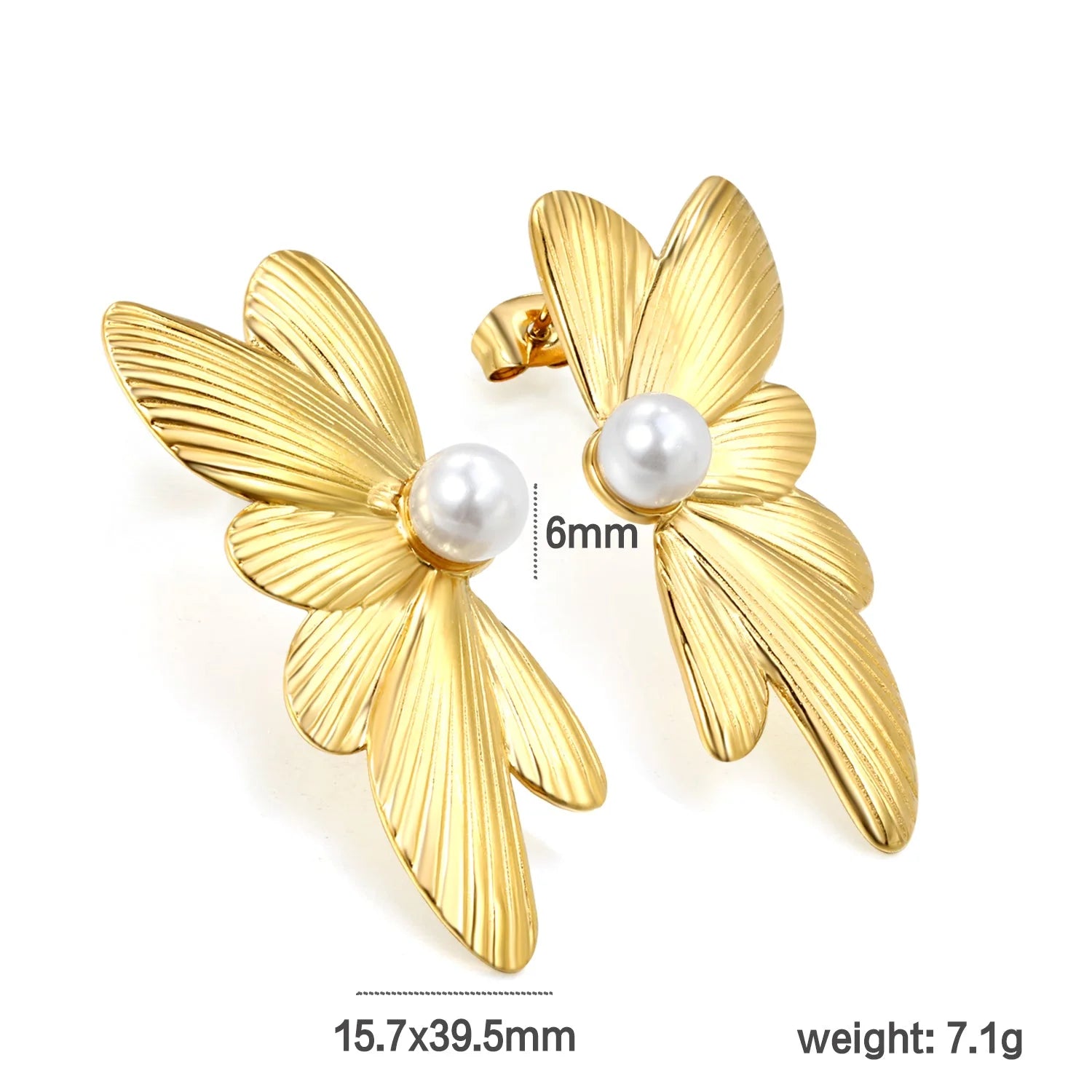 Seraph Petal Earrings