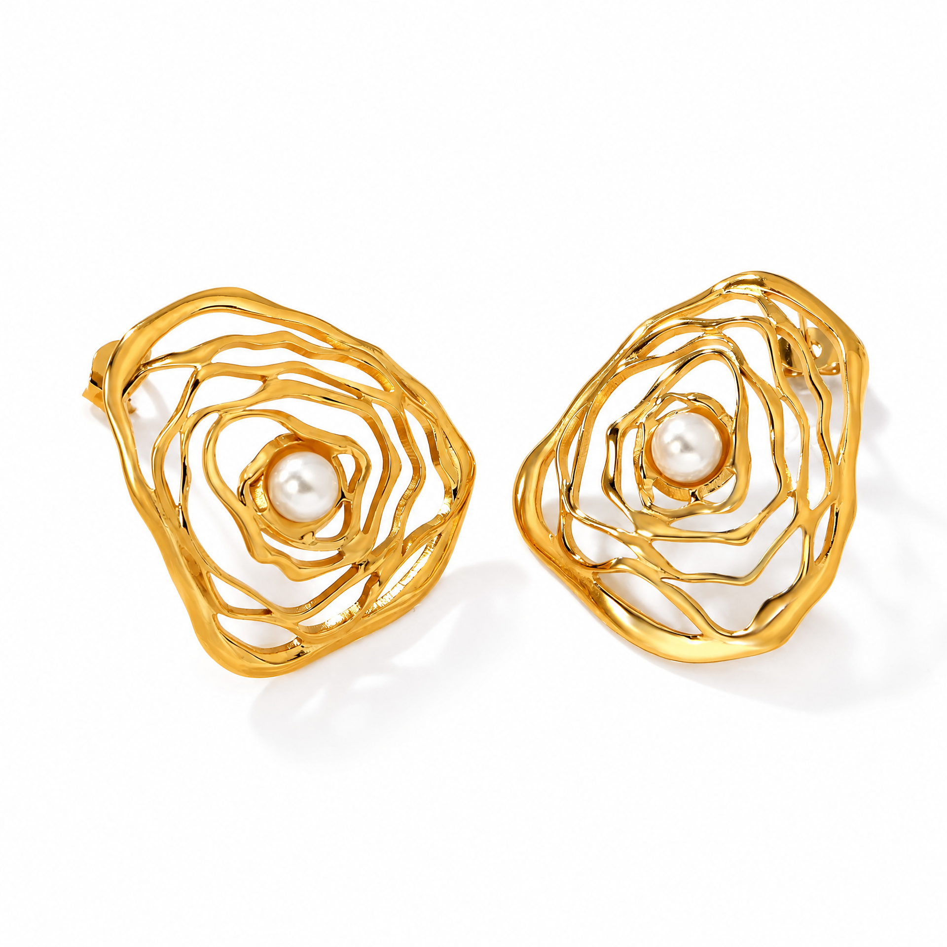 Openwork Essence Earrings