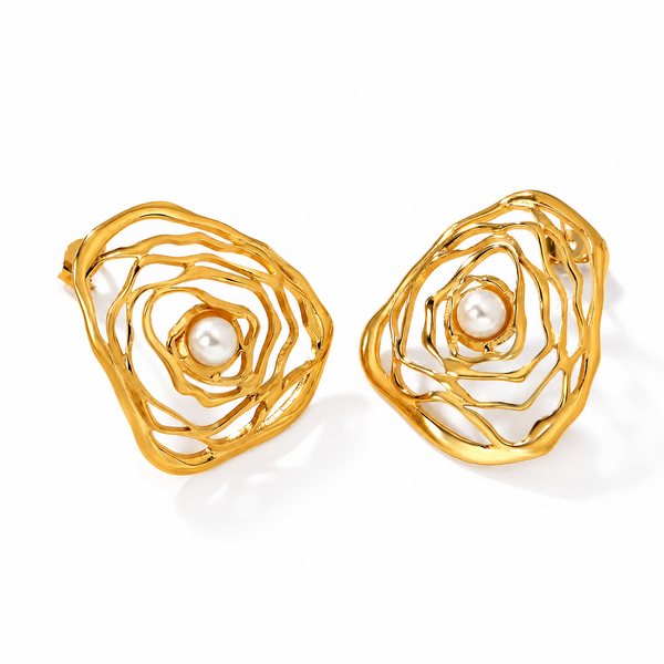 Openwork Essence Earrings