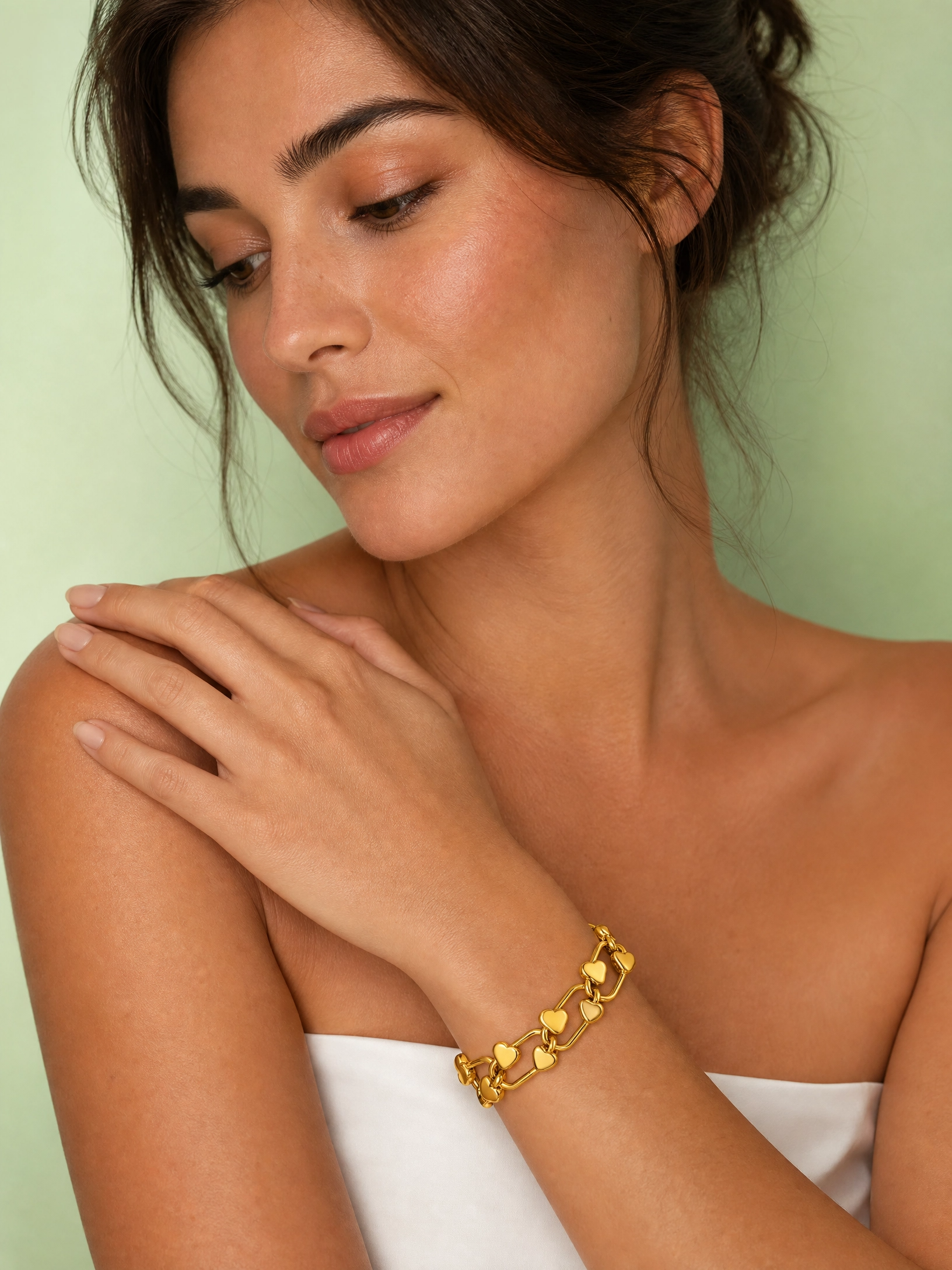 Heart Buckle Bracelet
