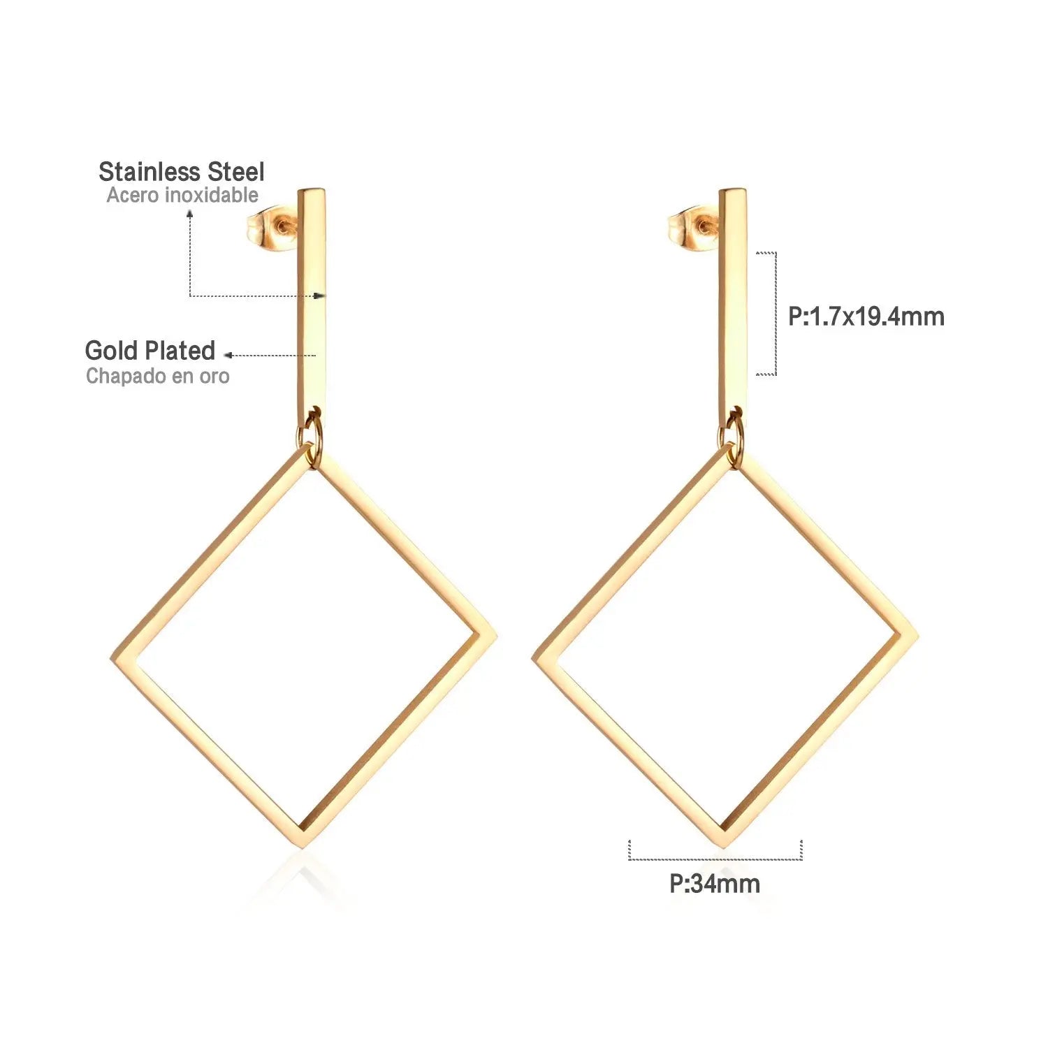 Éclat Geometry Earrings