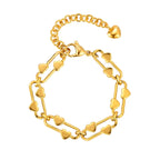 Heart Buckle Bracelet