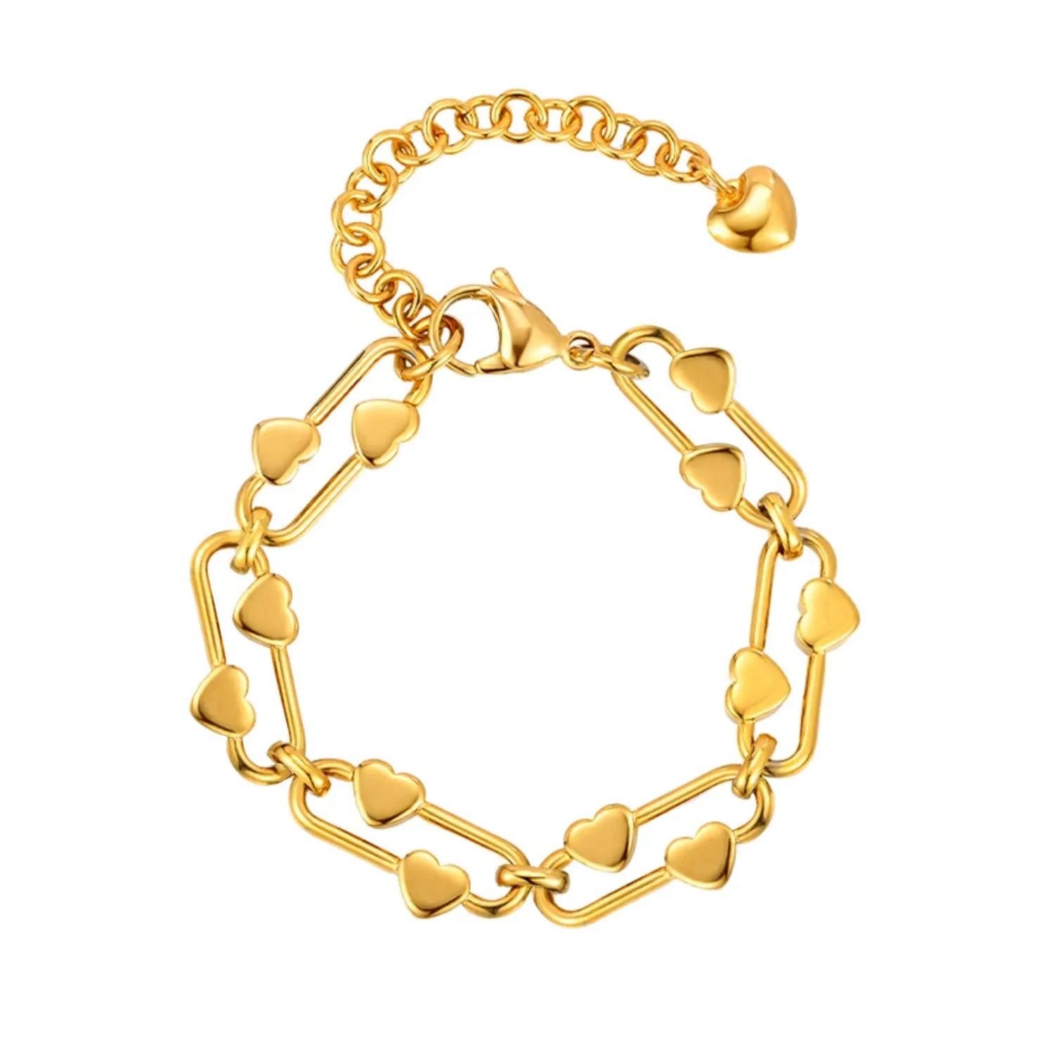 Heart Buckle Bracelet