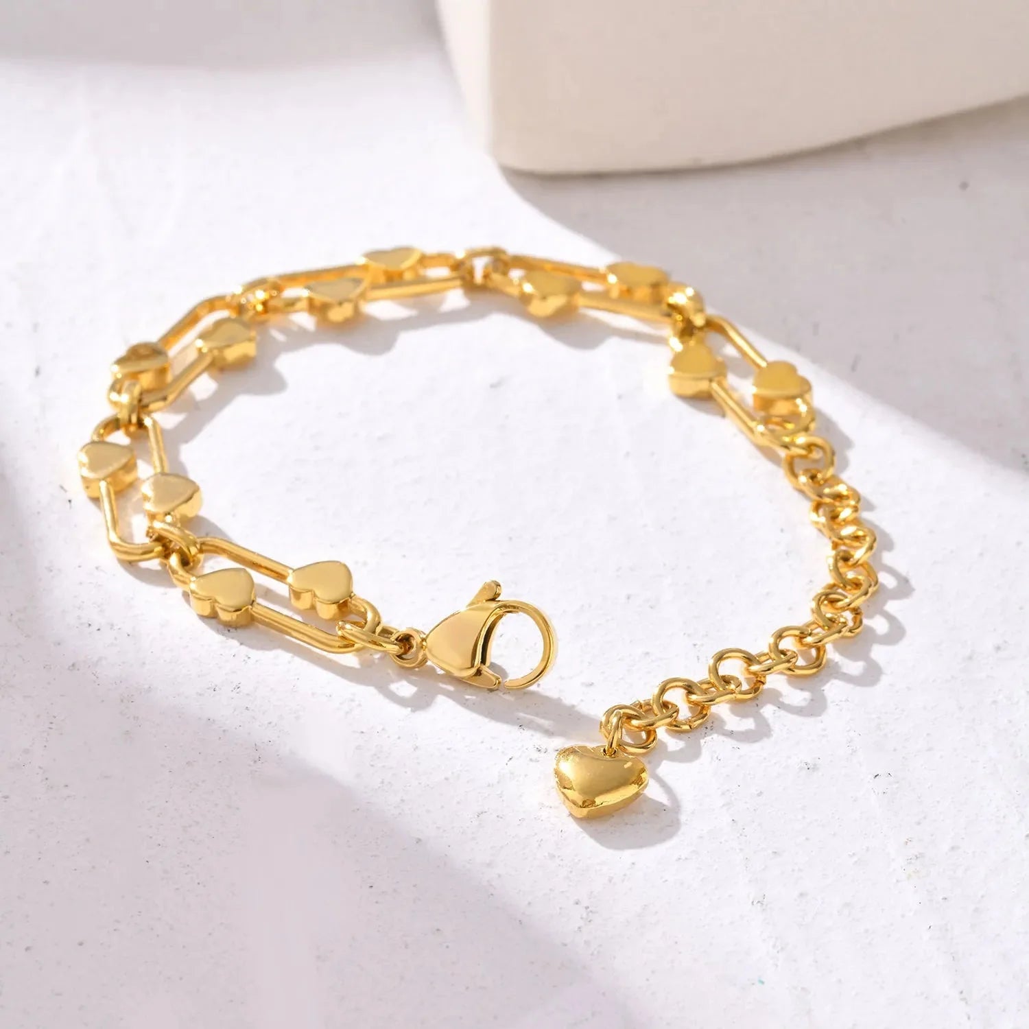 Heart Buckle Bracelet