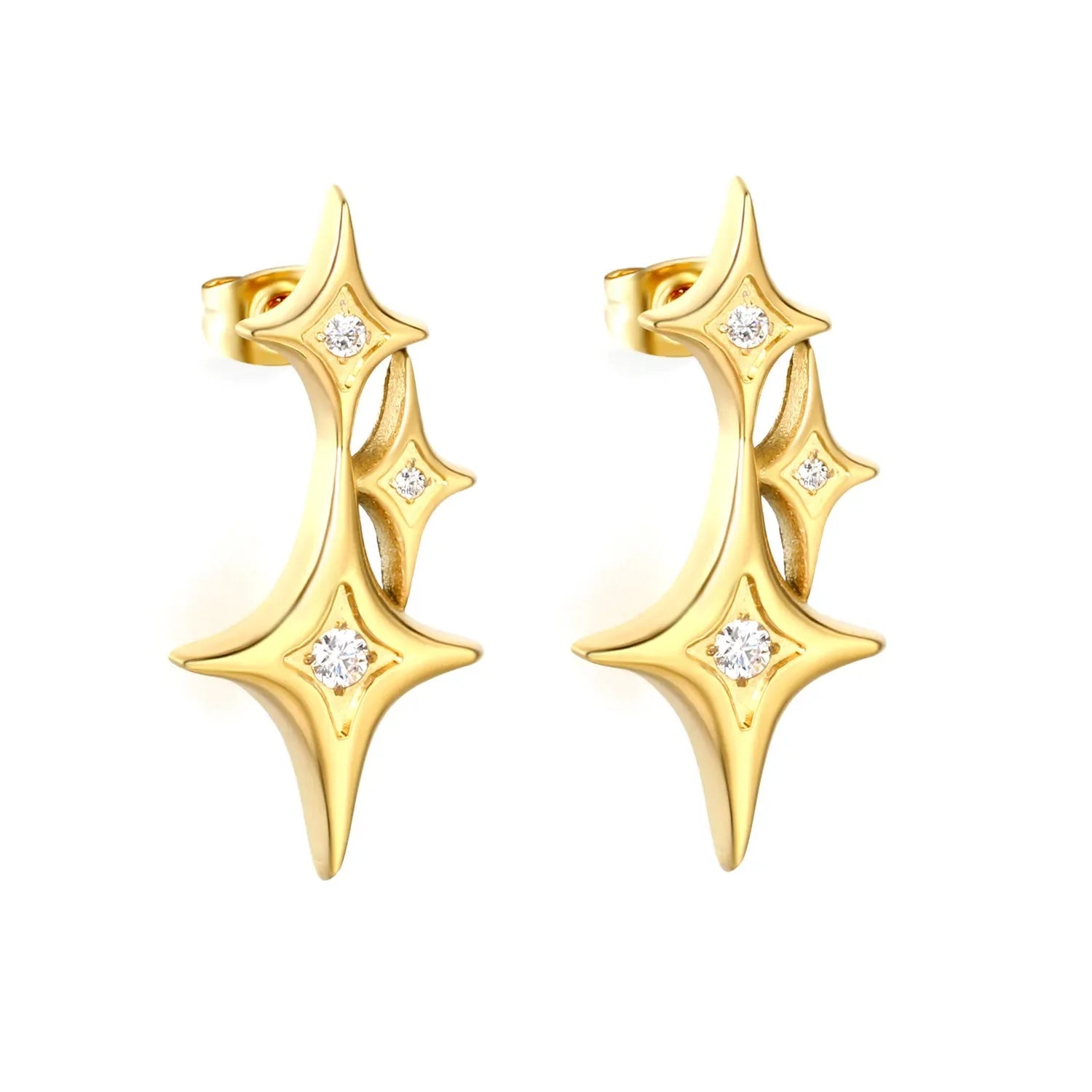 Star Crawler Earrings