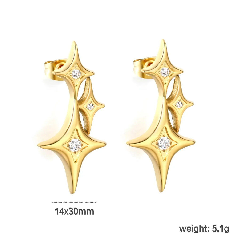 Star Crawler Earrings
