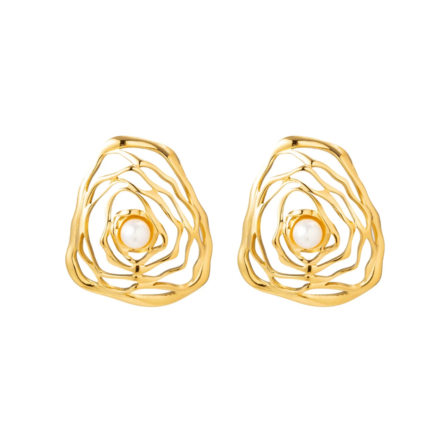 Openwork Essence Earrings