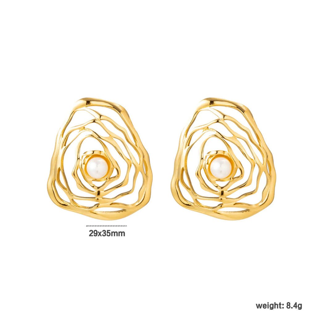 Openwork Essence Earrings